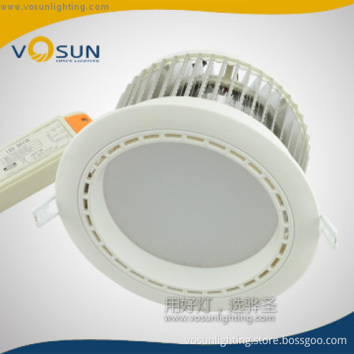 Hign quality dimmable led downlight 18w 175mm cutout